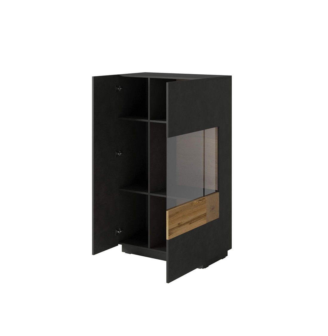 Silke 44 Display Cabinet [Right] 80cm Living Room Display Cabinet 