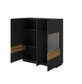 Silke 46 Large Display Cabinet [Right]-Tall Display Cabinet
