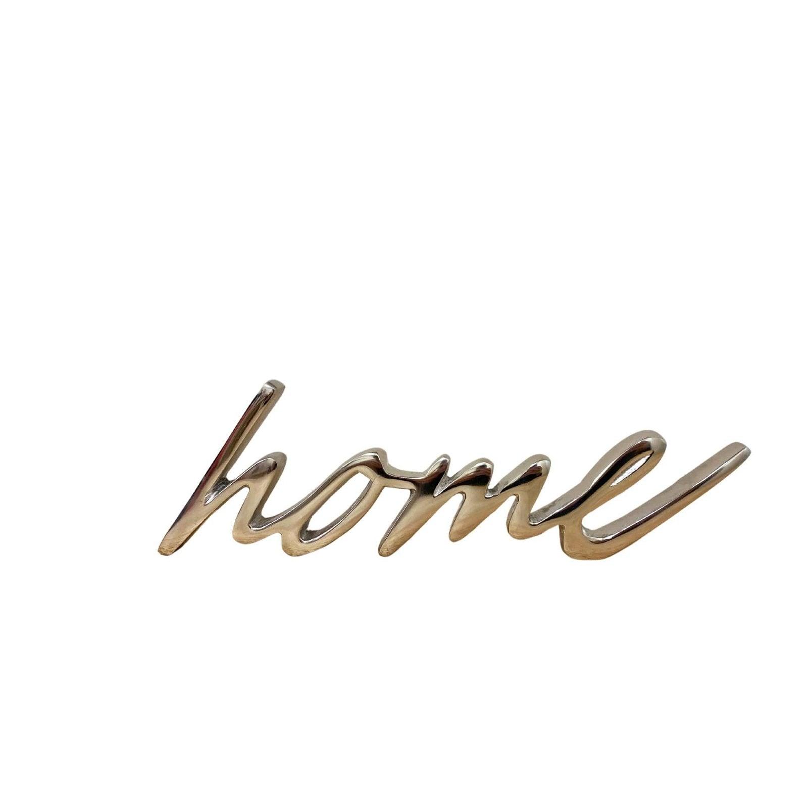 Silver Aluminium Home Ornament-