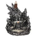 Silver Dragon Backflow Incense Burner With Light - £20.99 - Incense Holders 