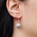 Silver & Gold Earring - Classic Round-