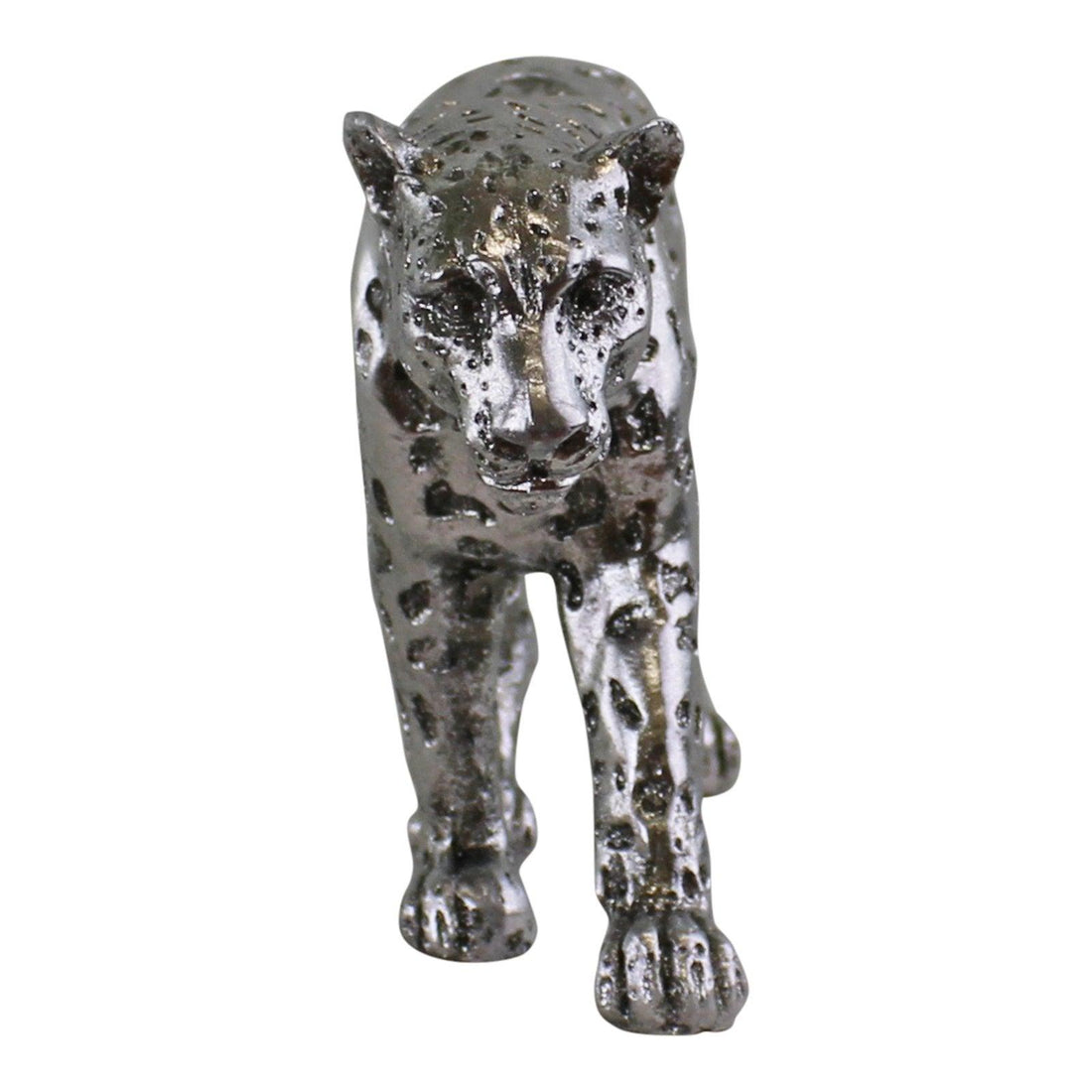 Silver Leopard Ornament Small - £41.99 - Animals 