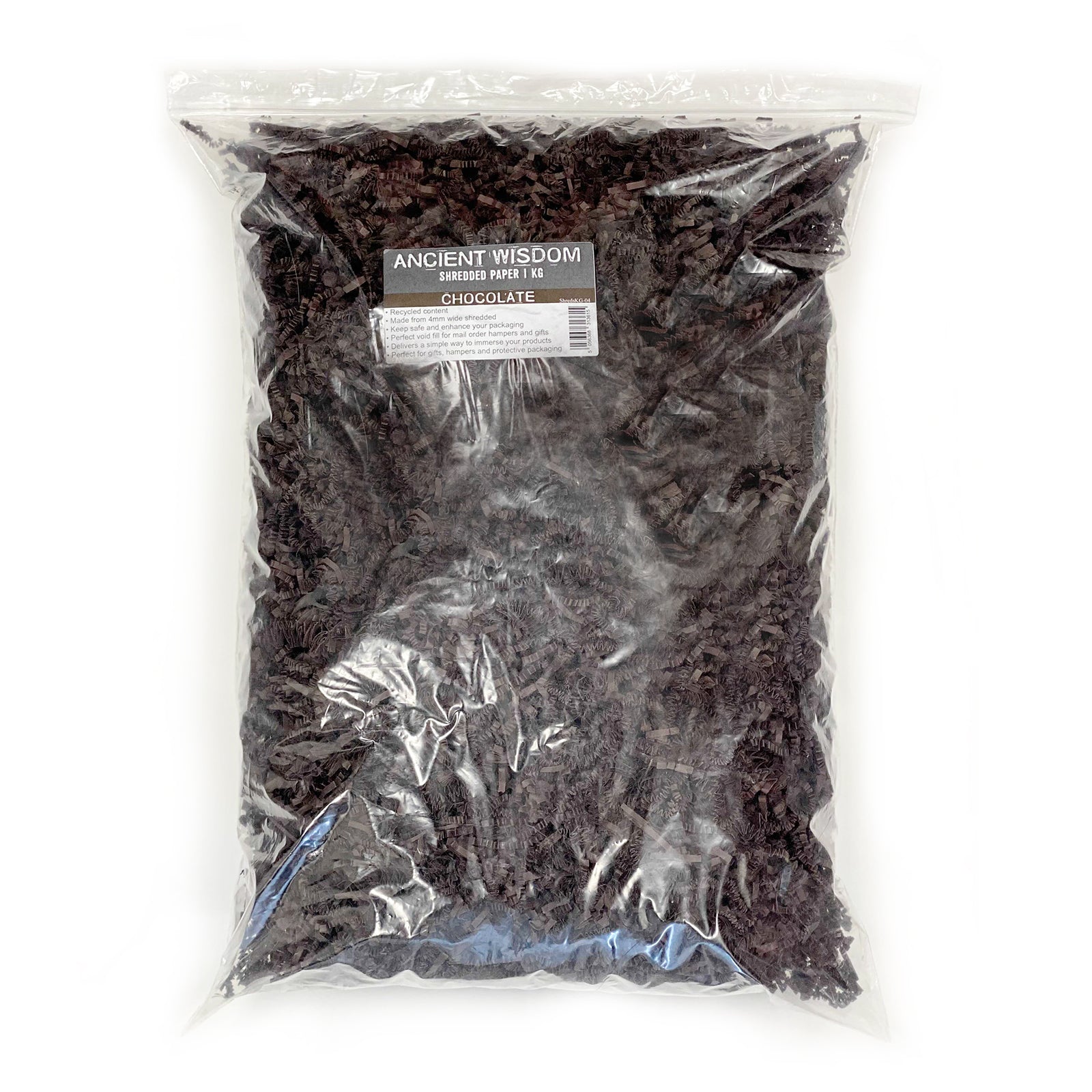 SizzlePak Shredded paper - Chocolate (1KG)-