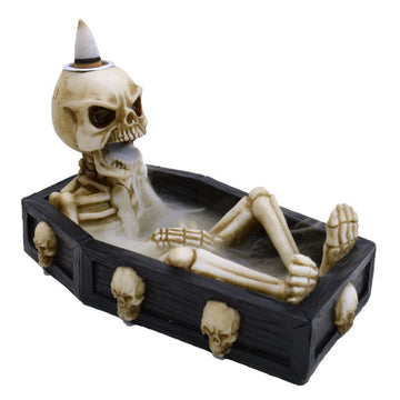 Skeleton in the Coffin Backflow Incense Burner - £38.0 - 