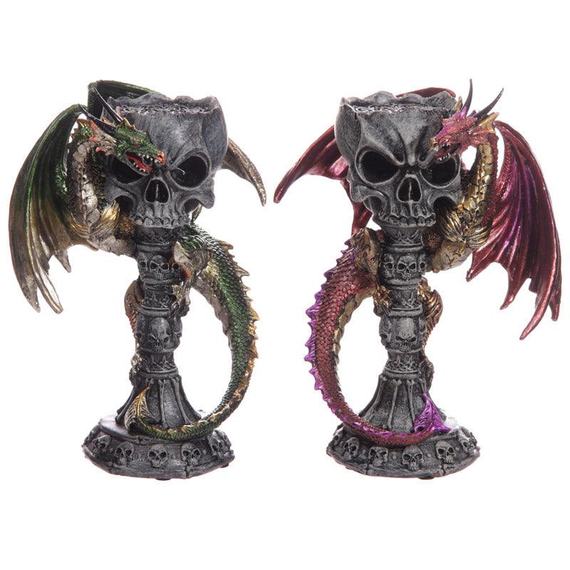 Skull Goblet Dark Legends Dragon Figurine - £44.99 - 