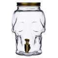 Skull Shaped Water Decanter 2.6L - Skulls & Roses - £21.49 - 