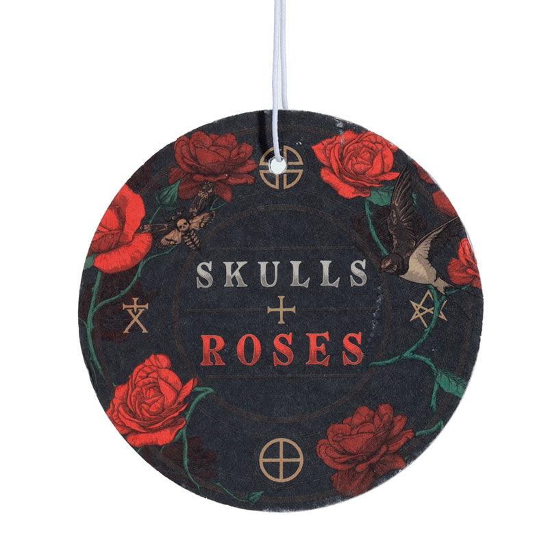 Skulls and Roses Cherry Scented Air Freshener-