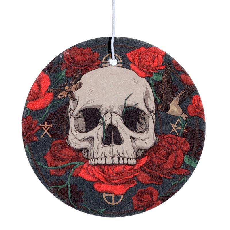 Skulls and Roses Cherry Scented Air Freshener-