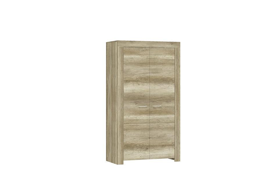 Sky 2 Door Wardrobe Oak Riviera Hinged Door Wardrobe 