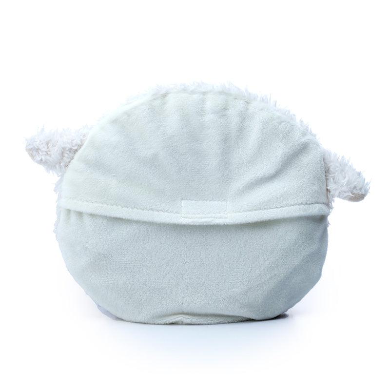 Sleepy Sheep Round Microwavable Plush Wheat and Lavender Heat Pack-