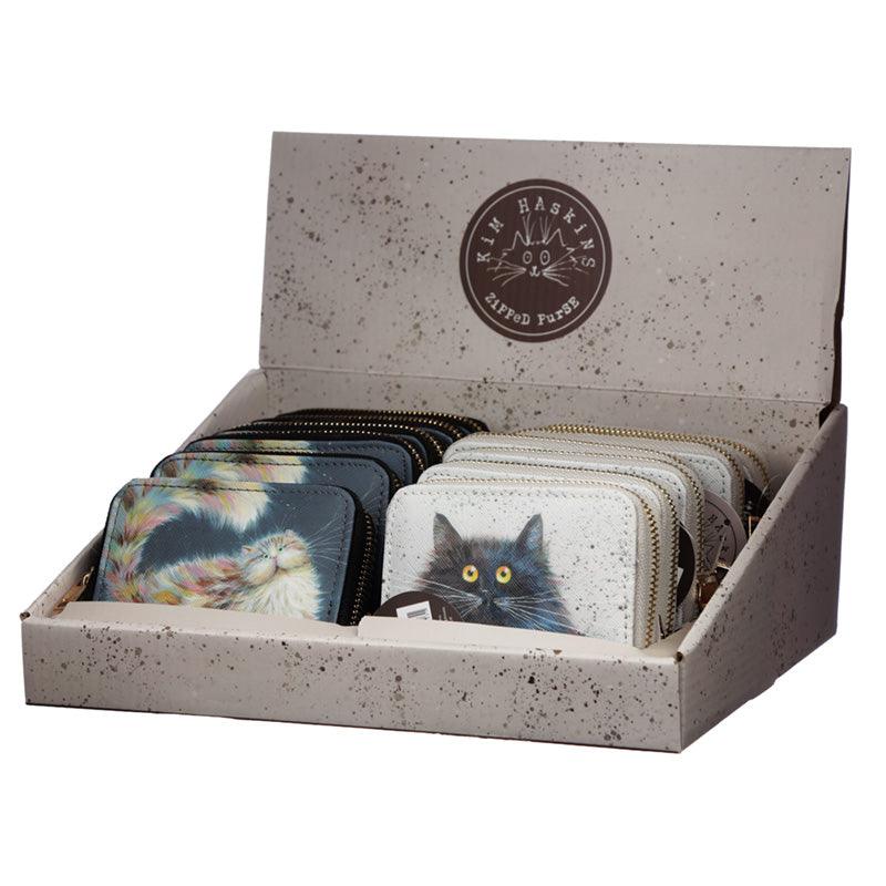 Small Size Around Wallet - Kim Haskins Cat Design - £7.99 - 