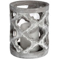 Small Stone Effect Patterned Candle Holder - £34.95 - Gifts & Accessories > Candle Holders 