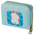 Small Zip Around Wallet - Angie Rozelaar Planet Cat-