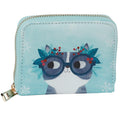 Small Zip Around Wallet - Angie Rozelaar Planet Cat Christmas-