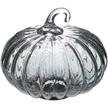 Smoked Midnight Large Pumpkin - £36.95 - Gifts & Accessories > Glassware > Ornaments 