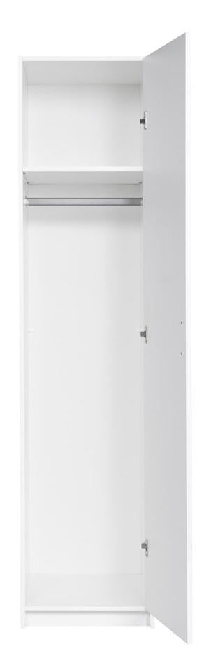 Snow 01 HInged Door Wardrobe 47cm - £160.2 - Hinged Door Wardrobe 