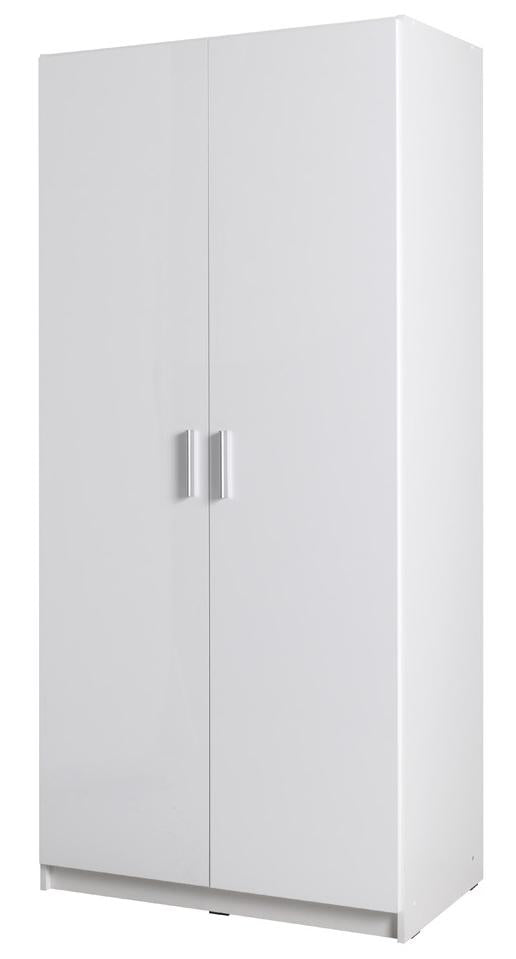 Snow 02 Hinged Door Wardrobe 92cm - £237.6 - Hinged Door Wardrobe 