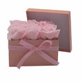 Soap Flower Gift Bouquet - 9 Pink Roses - Square-