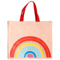 Somewhere Rainbow Recycled Plastic Reusable Shopping Bag-