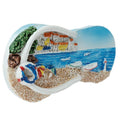 Souvenir Seaside Magnet - Flip Flop Beach Scene-