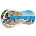 Souvenir Seaside Magnet - Flip Flop Beach Scene - £6.0 - 