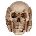 Speak No, Hear No, See No Evil Set of 3 Skulls-