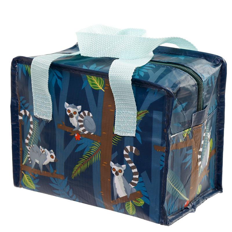 Spirit of the Night Lemur Zip Up Recycled Plastic Reusable Lunch Bag - £7.0 - 