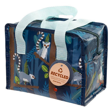 Spirit of the Night Lemur Zip Up Recycled Plastic Reusable Lunch Bag - £7.0 - 