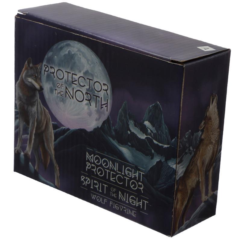 Spirit of the Night Protector of the North Wolf Figurine - £9.99 - 