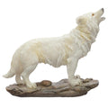 Spirit of the Night Protector of the North Wolf Figurine-