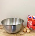 Stainless Still Measuring Bowl with Nonslip base 5L-Kitchen Storage