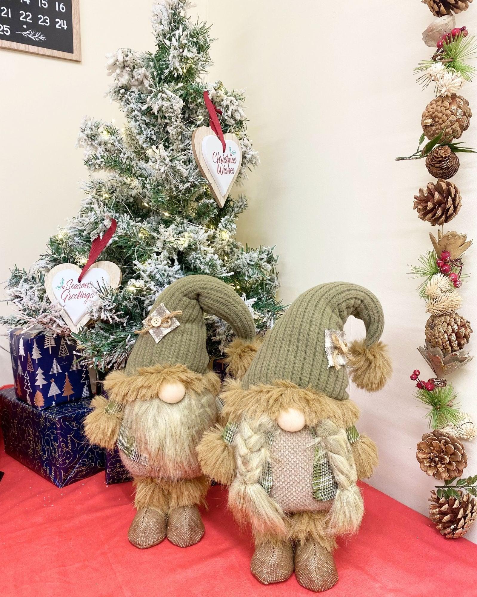 Standing Mr & Mrs Santa Gonks-