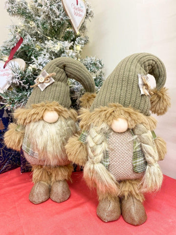 Standing Mr & Mrs Santa Gonks - £76.99 - 