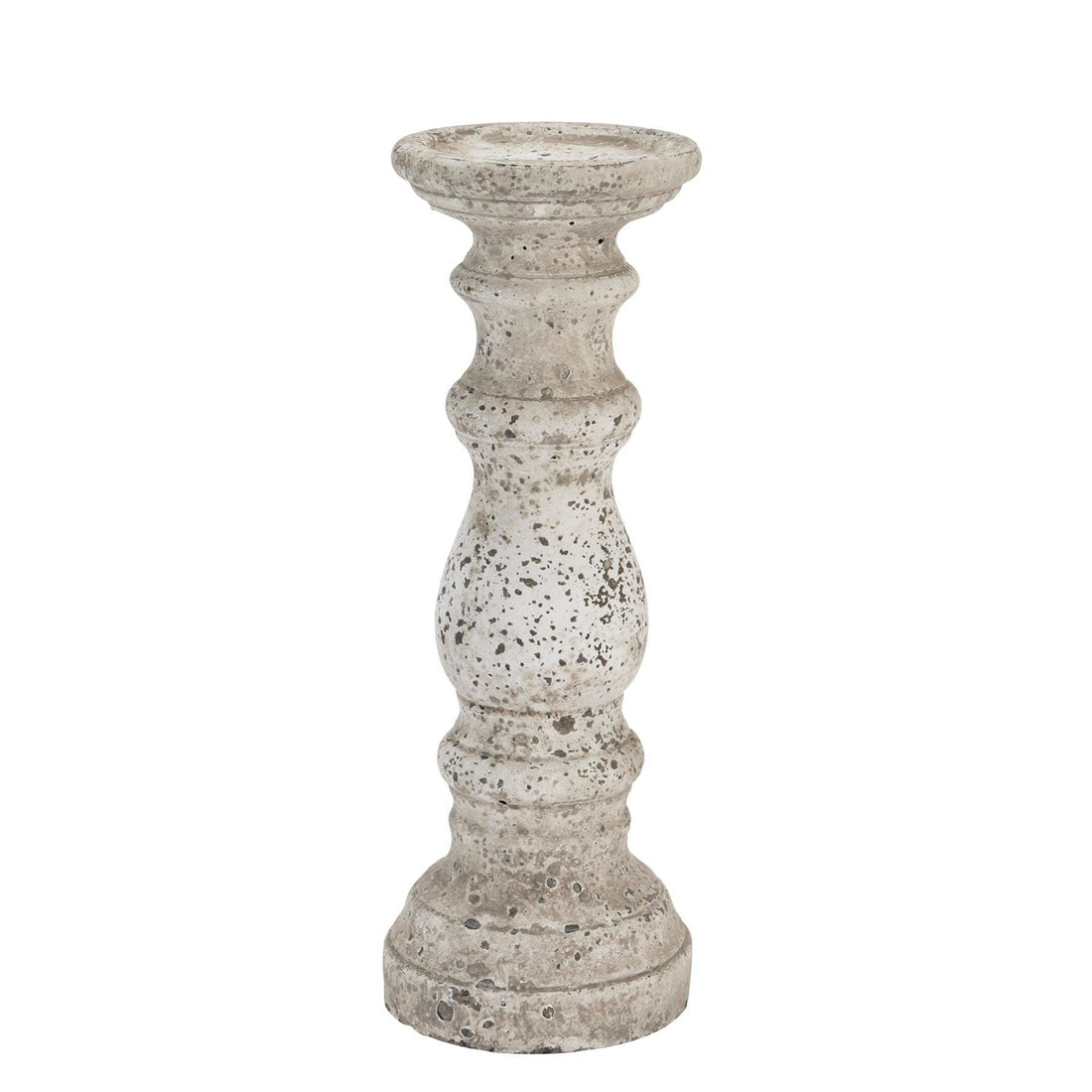 Stone Ceramic Column Candle Holder - £44.95 - Gifts & Accessories > Candle Holders > Ornaments 