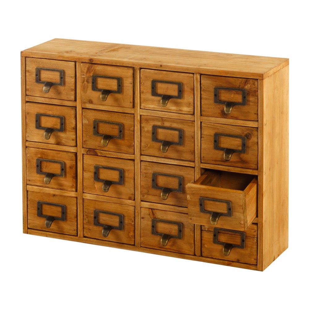 Storage Drawers (16 drawers) 35 x 15 x 46.5cm - £100.99 - Trinket Drawers 