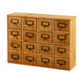 Storage Drawers (16 drawers) 35 x 15 x 46.5cm-Trinket Drawers