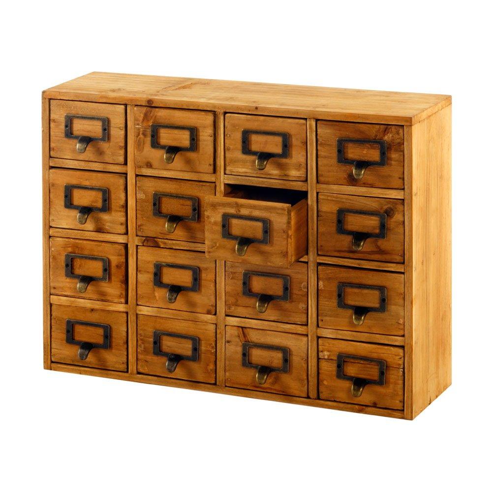 Storage Drawers (16 drawers) 35 x 15 x 46.5cm - £100.99 - Trinket Drawers 