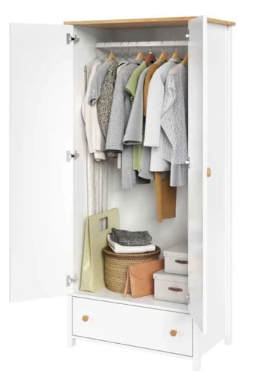 Story SO-01 2 Door Wardrobe-Kids Wardrobe