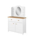 Story SO-06 Desk Hutch with Mirror-Kids Desk Hutch