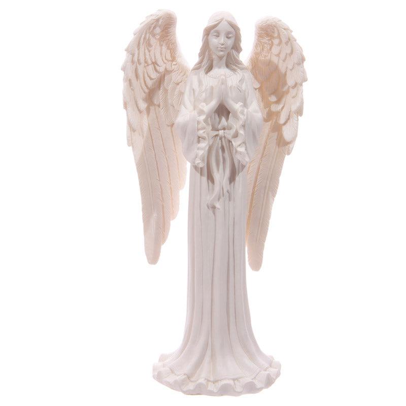 Tall Elegant White Standing Angel Figurine - £12.99 - 