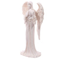 Tall Elegant White Standing Angel Figurine-