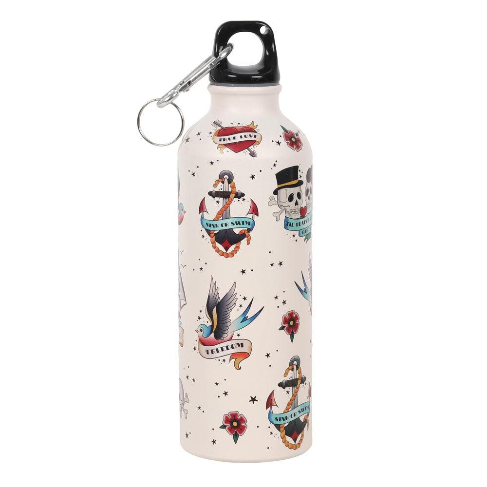 Tattoo Metal Water Bottle - £12.99 - Drinkware 