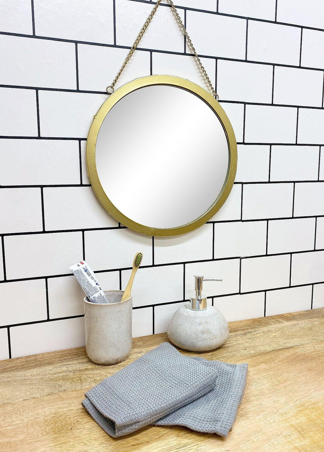 Taupe Ceramic Soap Dispenser - £16.99 - 