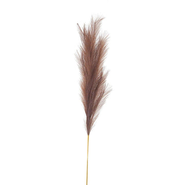 Taupe Large Faux Pampas Grass Stem - £21.95 - Artificial Flowers 