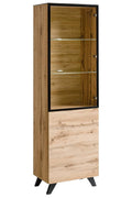 Thin Tall Display Cabinet - £295.2 - Living Room Display Cabinet 