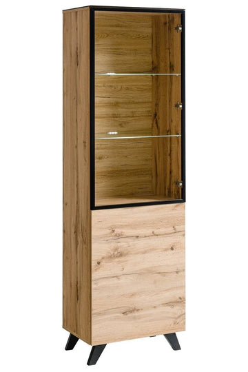 Thin Tall Display Cabinet - £295.2 - Living Room Display Cabinet 