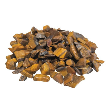 Tiger Eye Gemstone Chips Bulk - 1KG - £37.0 - 