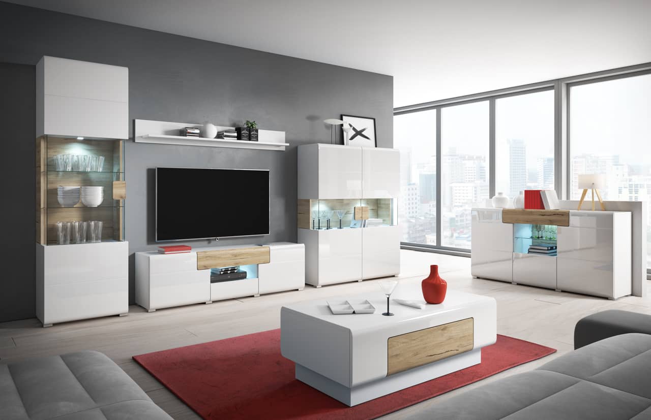 Toledo 41 TV Cabinet 159cm-Living Room TV Cabinet