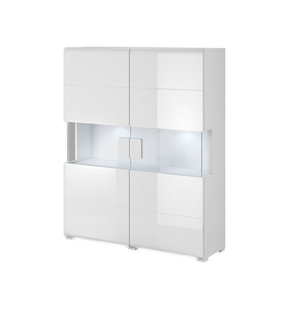 Toledo 42 Sideboard Display Cabinet White Living Room Display Cabinet 