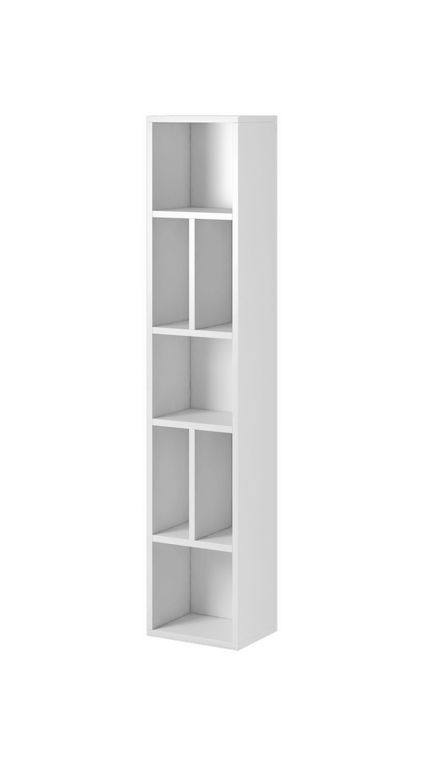 Toledo 88 Bookcase White Bookcase 